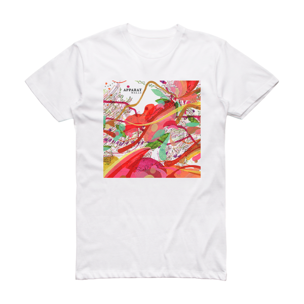 Apparat Walls Album Cover T-Shirt White