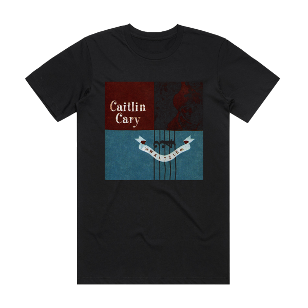 Caitlin Cary Waltzie Album Cover T-Shirt Black