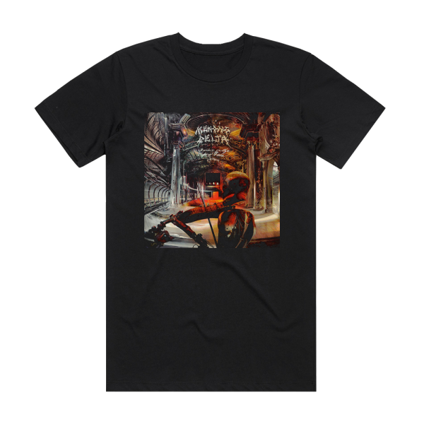 Mekong Delta Wanderer On The Edge Of Time Album Cover T-Shirt Black