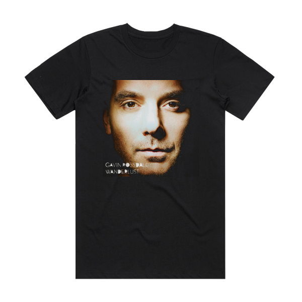 Gavin Rossdale Wanderlust Album Cover T-Shirt Black