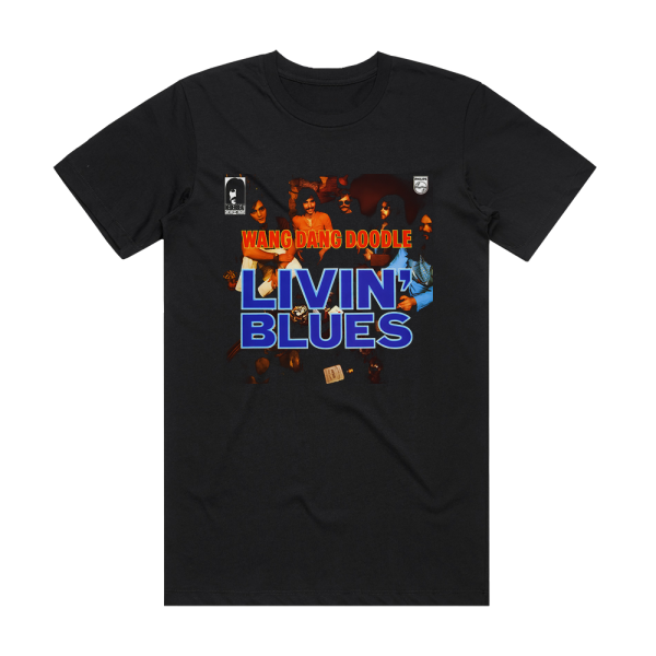 Livin Blues Wang Dang Doodle Album Cover T-Shirt Black