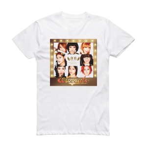 AOA Wanna Be Album Cover T-Shirt White