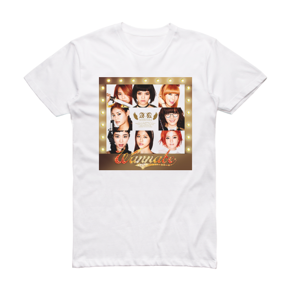 AOA Wanna Be Album Cover T-Shirt White