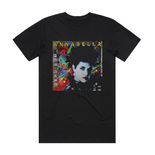 Annabella Lwin War Boys Album Cover T-Shirt Black