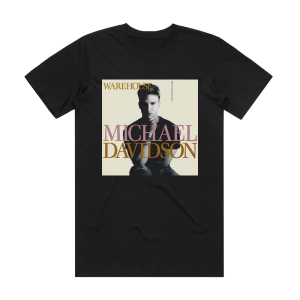 Michael Davidson Warehouse Album Cover T-Shirt Black