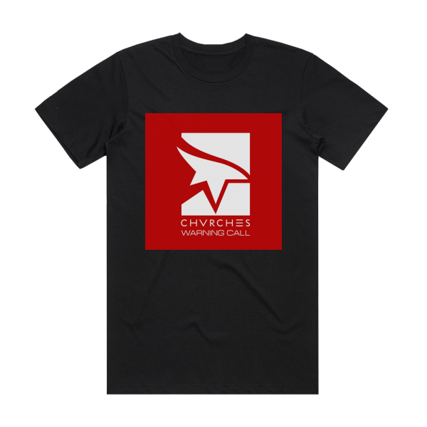 CHVRCHES Warning Call Theme From Mirrors Edge Catalyst Album Cover T-Shirt Black