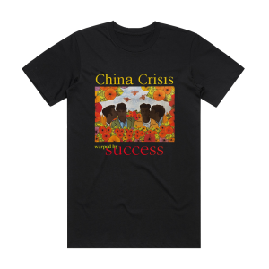 China Crisis Warped By Success Album Cover T-Shirt Black