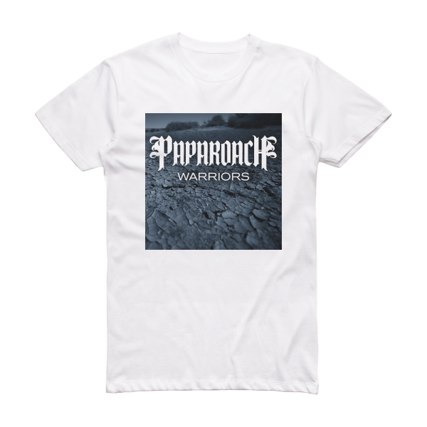 Papa Roach Warriors Album Cover T-Shirt White