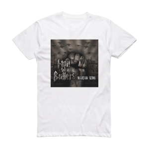 Hail of Bullets Warsaw Rising Album Cover T-Shirt White