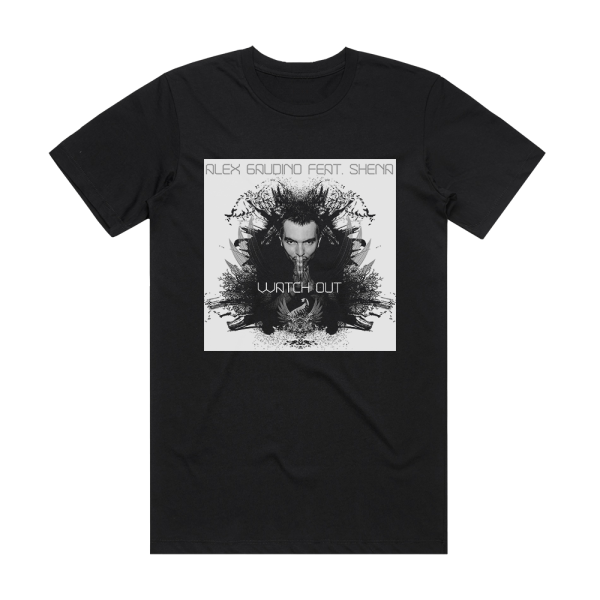 Alex Gaudino Watch Out Album Cover T-Shirt Black
