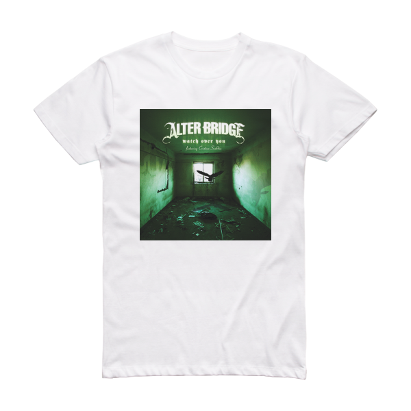 Alter Bridge Watch Over You Album Cover T-Shirt White