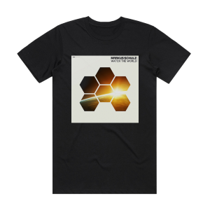 Markus Schulz Watch The World Album Cover T-Shirt Black