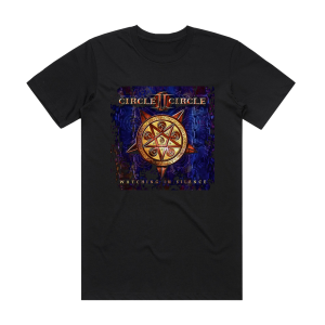 Circle II Circle Watching In Silence Album Cover T-Shirt Black