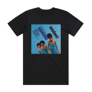 Martha Reeves and The Vandellas Watchout Album Cover T-Shirt Black
