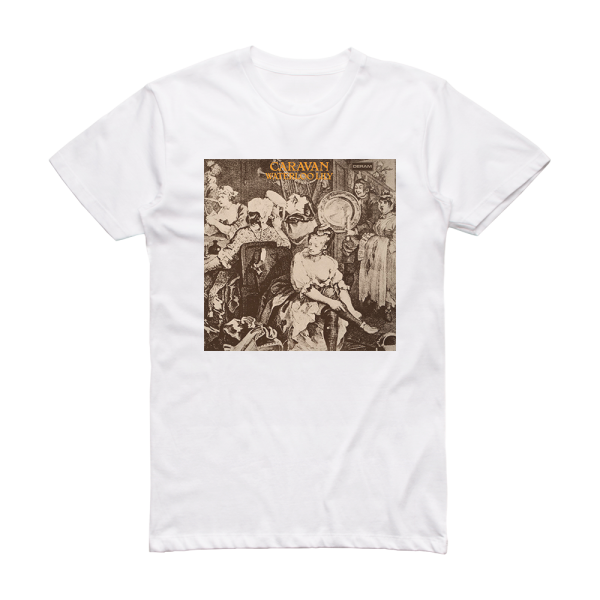 Caravan Waterloo Lily Album Cover T-Shirt White