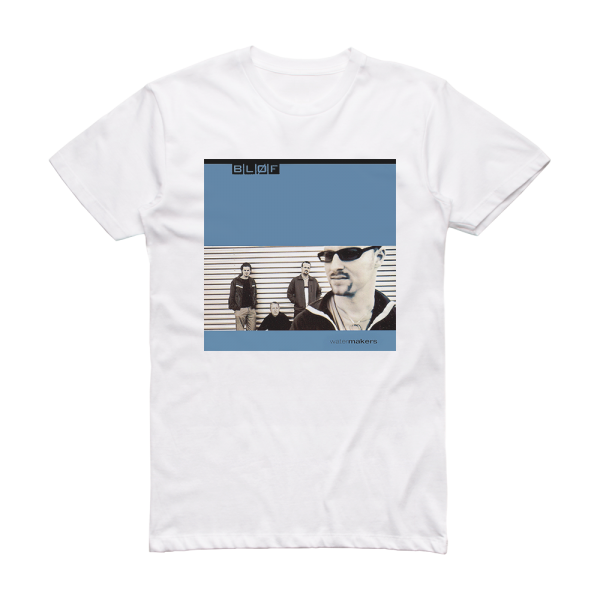 BLØF Watermakers Album Cover T-Shirt White