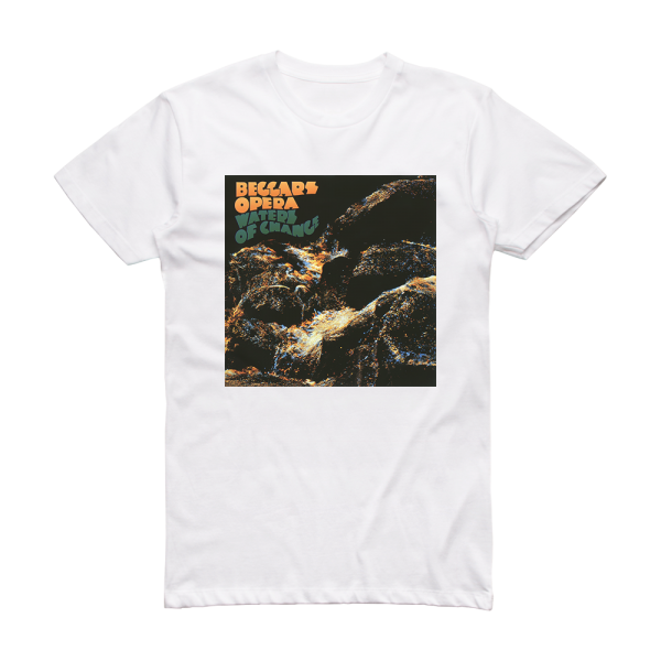 Beggars Opera Waters Of Change Album Cover T-Shirt White