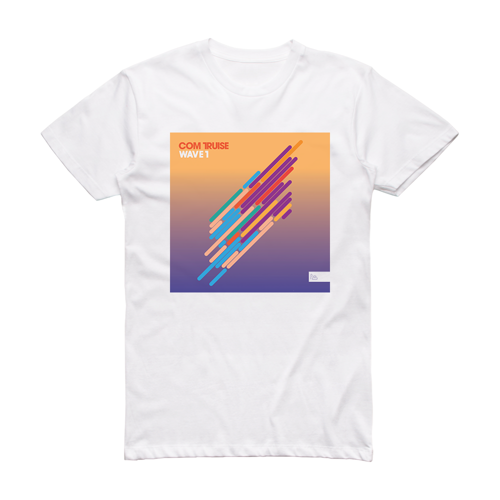 Com Truise Wave 1 Album Cover T-Shirt White