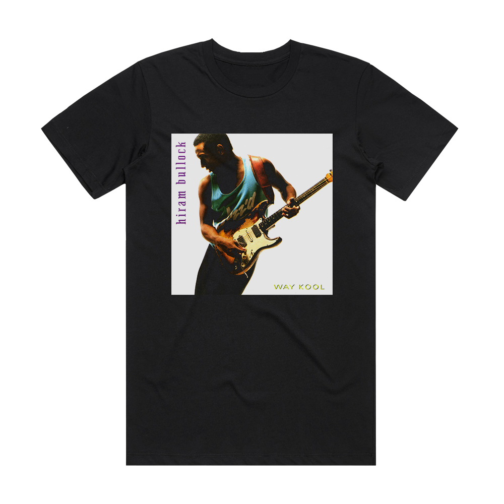 Hiram Bullock Way Kool Album Cover T-Shirt Black – ALBUM COVER T-SHIRTS
