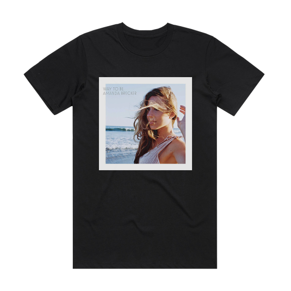Amanda Brecker Way To Be Album Cover T-Shirt Black