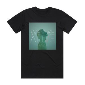 Fireflight We Are Alive 1 Album Cover T-Shirt Black