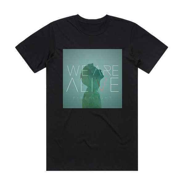 Fireflight We Are Alive 1 Album Cover T-Shirt Black
