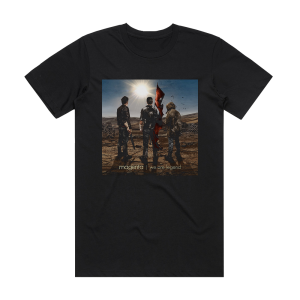 Magenta We Are Legend Album Cover T-Shirt Black