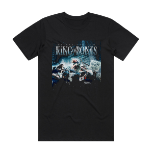 King of Bones We Are The Law Album Cover T-Shirt Black