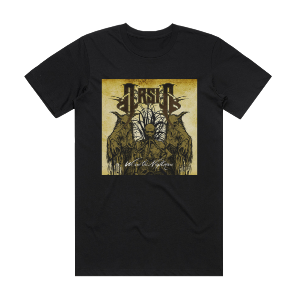 Arsis We Are The Nightmare Album Cover T-Shirt Black