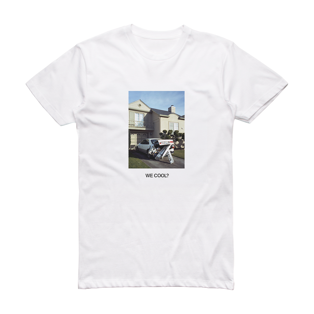 Jeff Rosenstock We Cool Album Cover T Shirt White ALBUM COVER T SHIRTS
