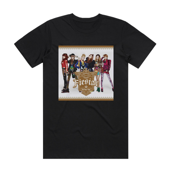 FIESTAR We Dont Stop Album Cover T-Shirt Black