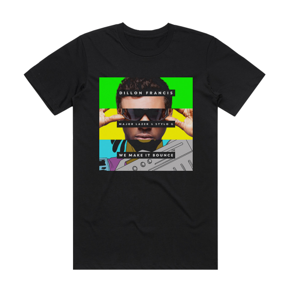 Dillon Francis We Make It Bounce Album Cover T-Shirt Black