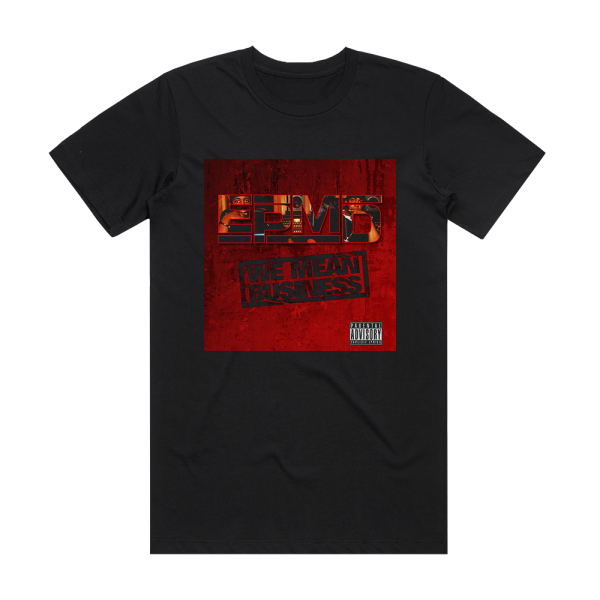 EPMD We Mean Business Album Cover T-Shirt Black