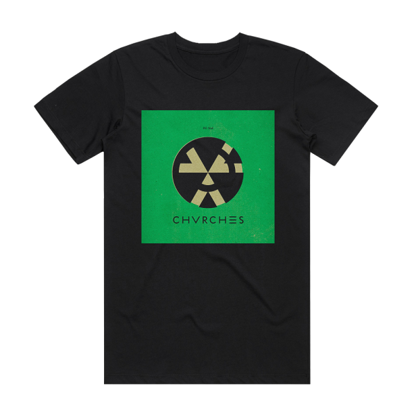 CHVRCHES We Sink 1 Album Cover T-Shirt Black