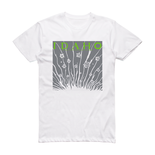 Idaho We Were Young And Needed The Money Album Cover T-Shirt White