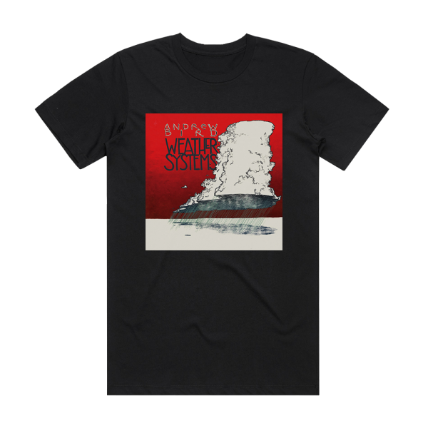 Andrew Bird Weather Systems Album Cover T-Shirt Black