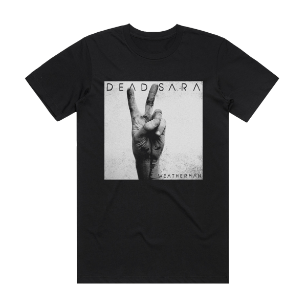 Dead Sara Weatherman Album Cover T-Shirt Black