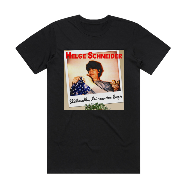 Helge Schneider Weihnachten Bei Van Den Bergs Album Cover T-Shirt Black