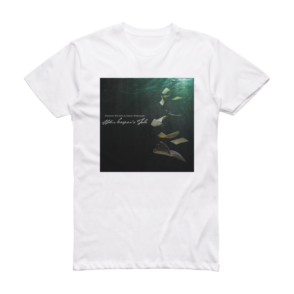 Damian Wilson Weir Keepers Tale Album Cover T-Shirt White