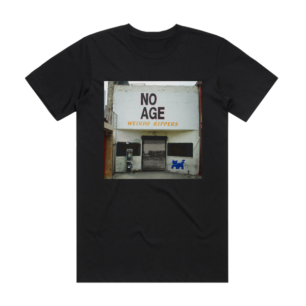 No Age Weirdo Rippers Album Cover T-Shirt Black