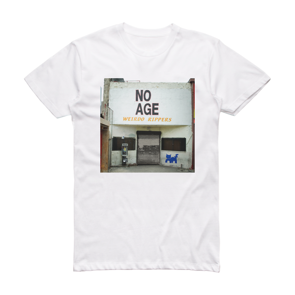 No Age Weirdo Rippers Album Cover T-Shirt White