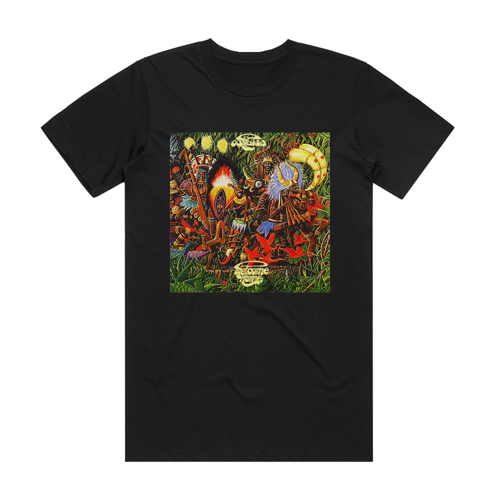 Osibisa Welcome Home Album Cover T-Shirt Black – ALBUM COVER T-SHIRTS