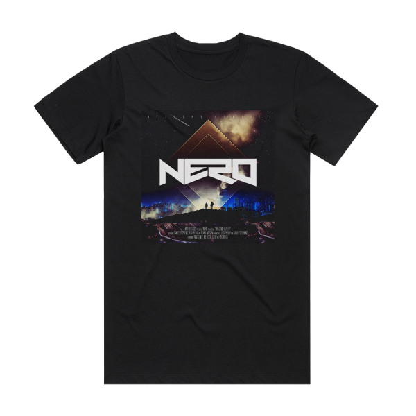 Nero Welcome Reality 1 Album Cover T-Shirt Black