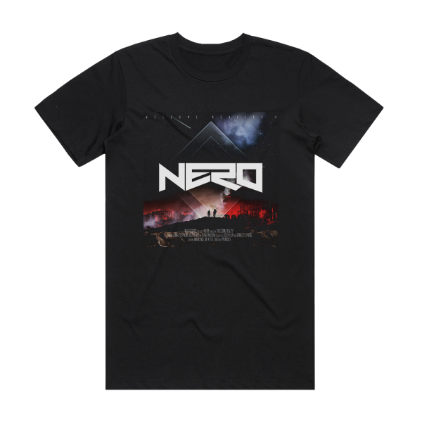 Nero Welcome Reality 2 Album Cover T-Shirt Black