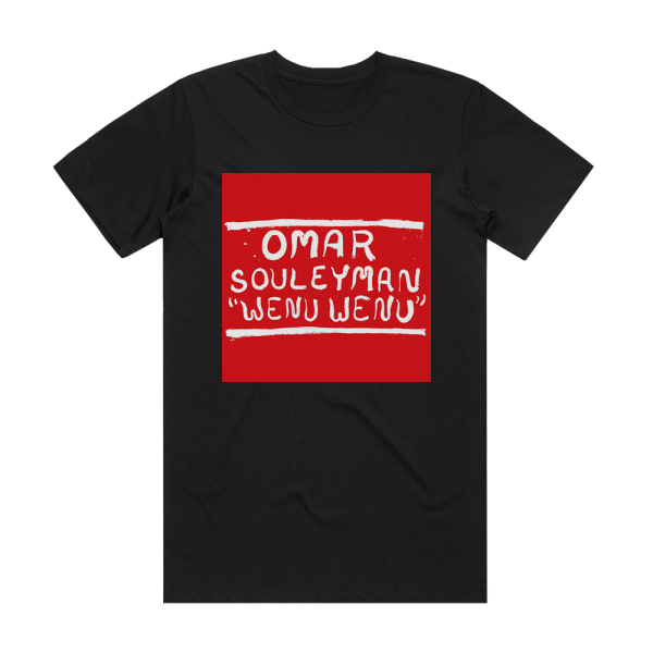 Omar Souleyman Wenu Wenu 2 Album Cover T-Shirt Black