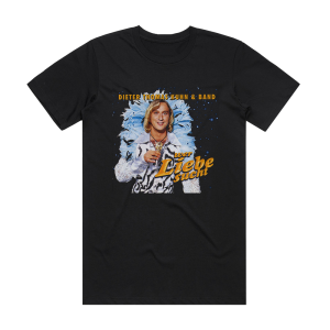 Dieter Thomas Kuhn Wer Liebe Sucht Album Cover T-Shirt Black