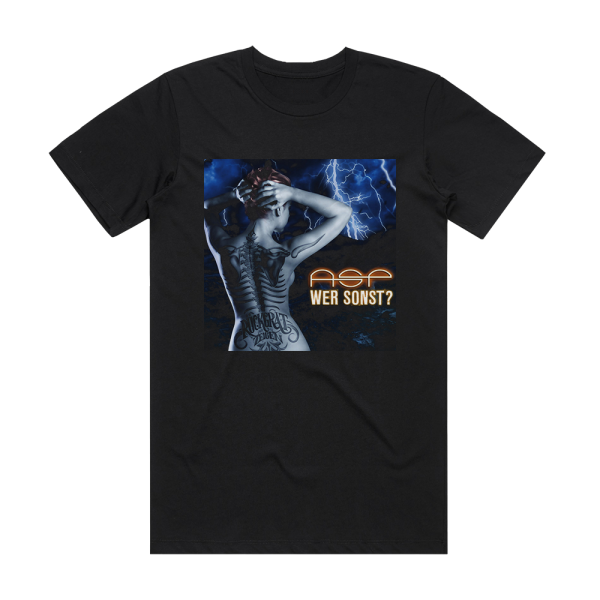 ASP Wer Sonst Im Mrchenland Album Cover T-Shirt Black
