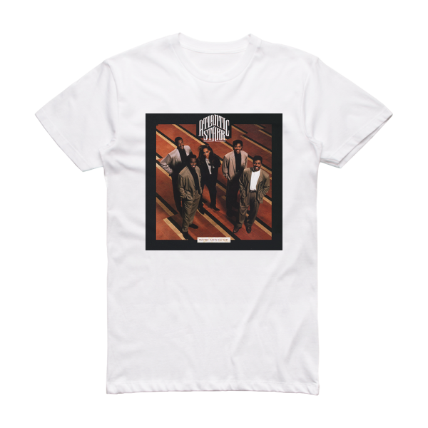 Atlantic Starr Were Movin Up Album Cover T-Shirt White