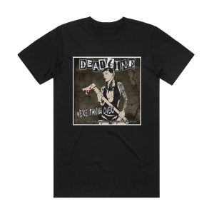 Deadline Were Taking Over Album Cover T-Shirt Black