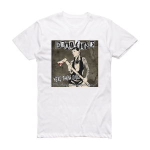 Deadline Were Taking Over Album Cover T-Shirt White